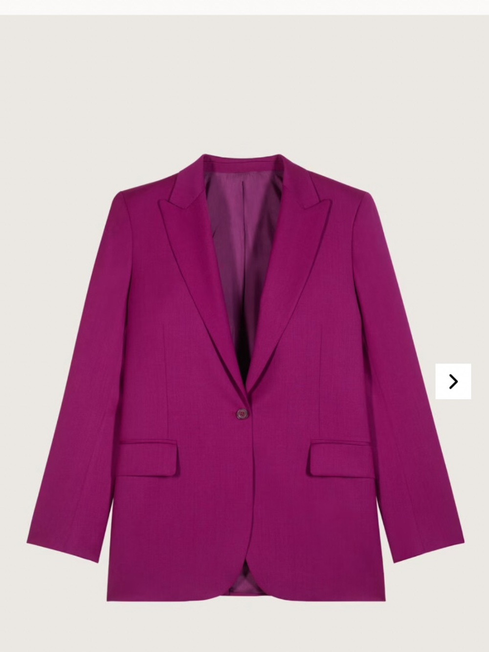 Fuchsia Oversized Blazer - ba&sh